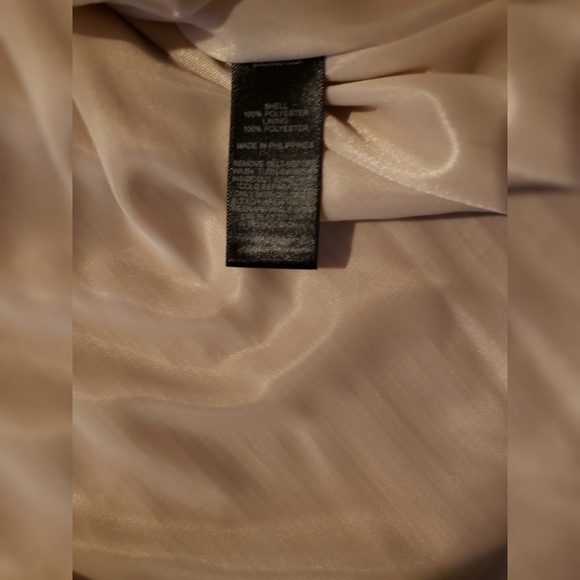 Express one shoulder dress in pewter (large) - Picture 4 of 9